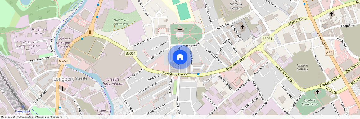 First Floor Flat, Newport Street, Middleport, Stoke-on-Trent, ST6 4BU