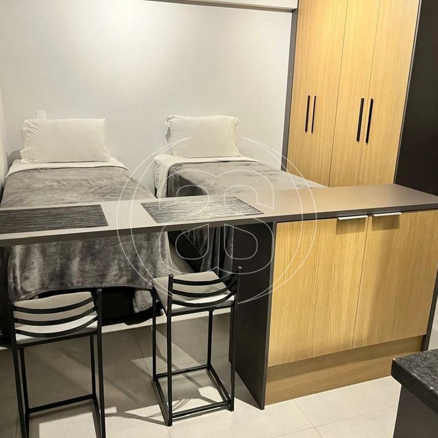 Apartamento Em Moema Índios Com 25 m² Mobiliado - Foto 1