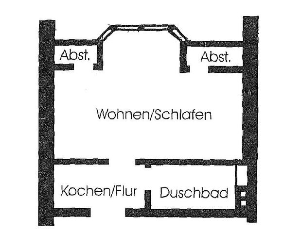 Gemütliches Single-Apartment in verkehrsgünstiger Lage! - Foto 1