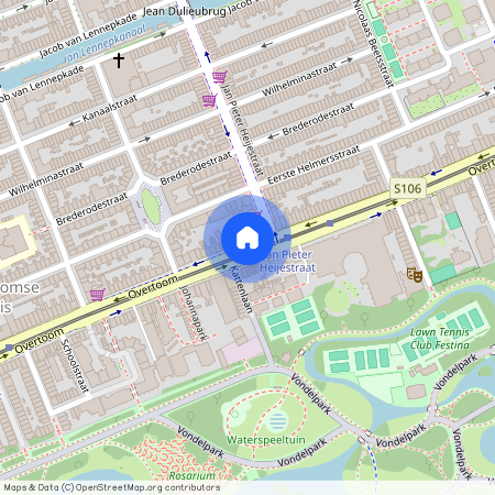 Overtoomse Sluis, 1054 JS, Overtoom, Amsterdam