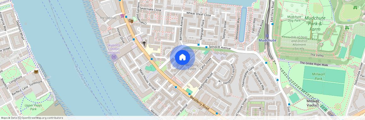 Barnfield Place, Canary Wharf, London E14