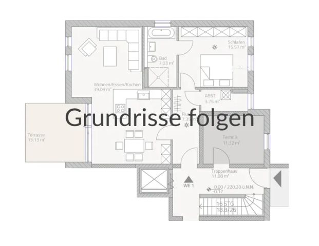 Charmante 2-Zimmer-Wohnung mit Balkon im Zentrum von Siegburg - Photo 1