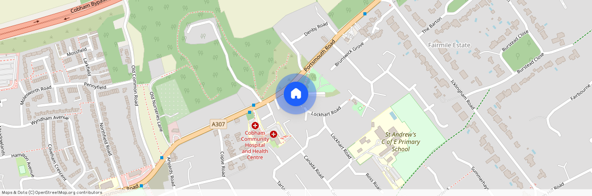 222 Portsmouth Road, Cobham, Surrey, KT11