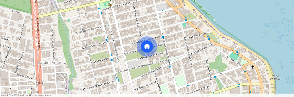 Rua Vicente Ielpo, Bessa, João Pessoa - PB, 58035-170, Brazil