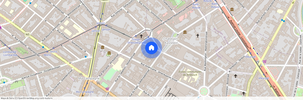 Rue de l'Aqueduc, 93, 1050, Ixelles