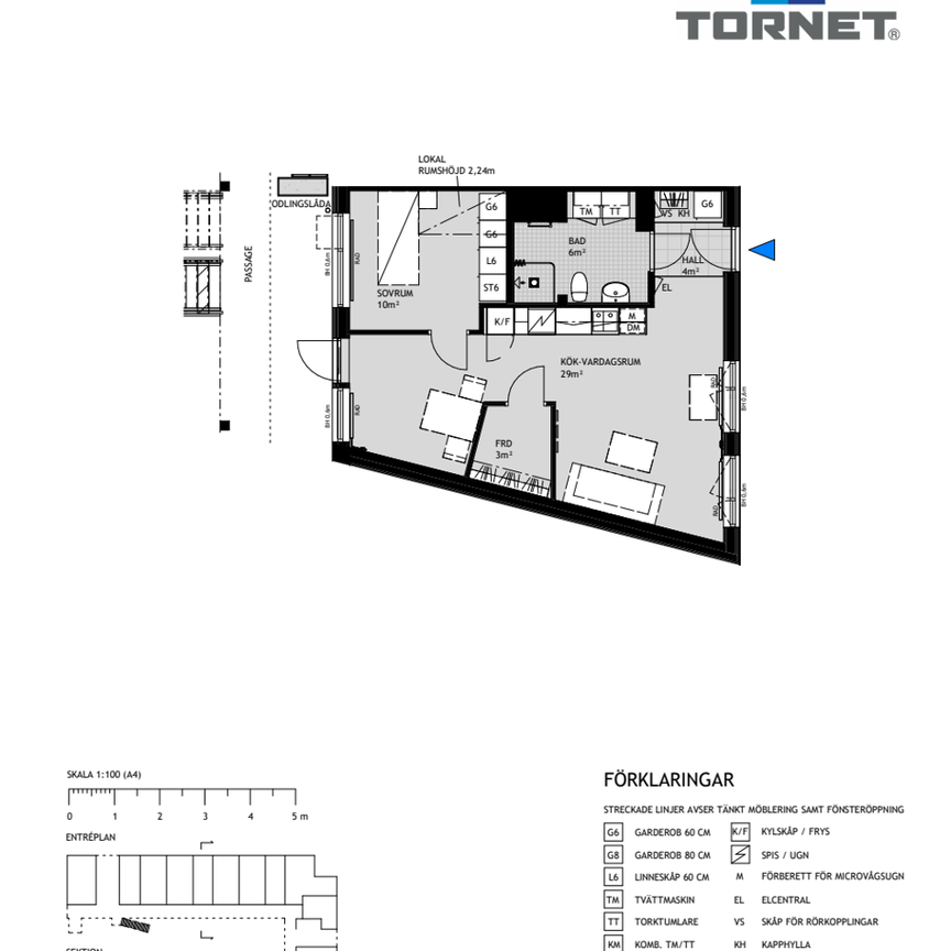 Telefonistgatan 7, lgh 0000, Brunnshög - Photo 1