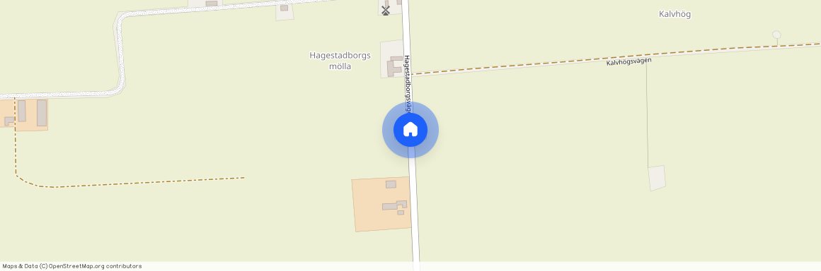 Hagestadborgsvägen, Löderup