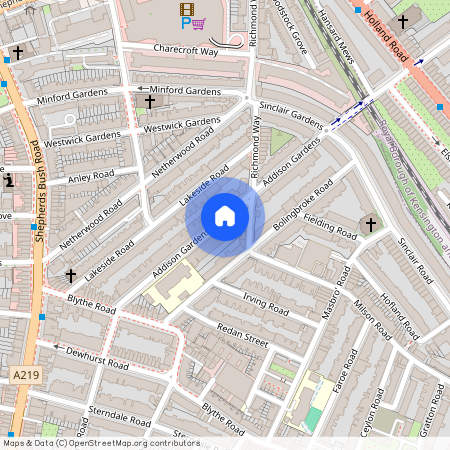 71, Addison Gardens, London