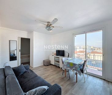 CANET EN ROUSSILLON location à l'année appartement T1 bis meublé - Photo 5