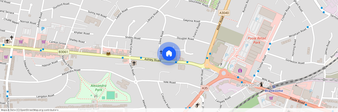 1 Bed Flat on Ashley Road