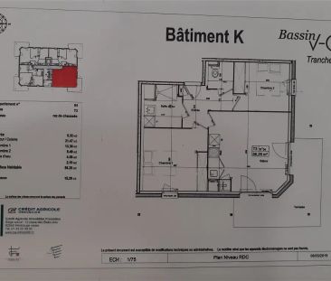 Location appartement 3 pièces - 56m² à Audenge (33980) - Photo 1