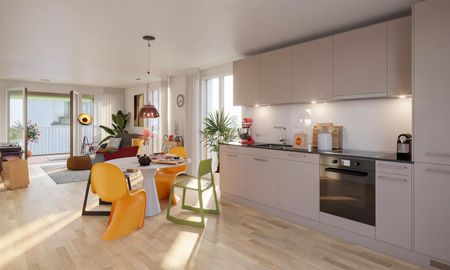 2.5 Zimmer, 58 m², 2. Stock - Foto 4