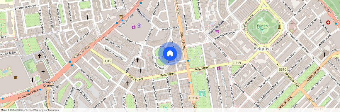 Denbigh House, 8-13 Hans Place, Knightsbridge, SW1X, West London