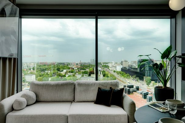 Nowy klimatyzowany apt. 2 pok ul. Prosta, 16piętro - Photo 1
