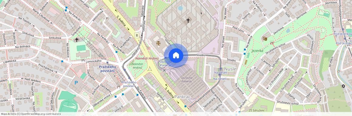 Soudní, Praha - Nusle
