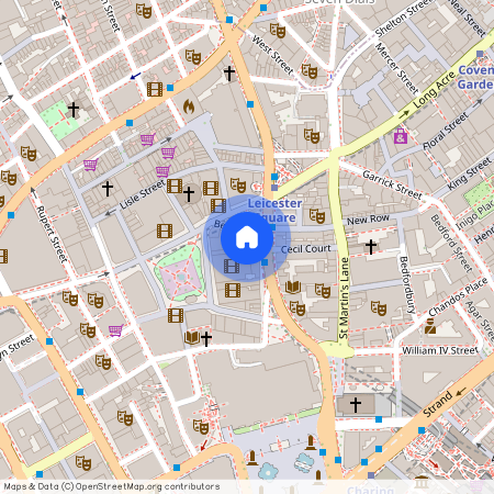 Charing Cross Road, Covent Garden, London