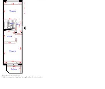2-Raum-Wohnung mit Balkon - Photo 2