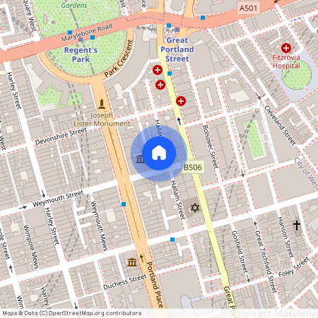 Weymouth Street, Marylebone, W1W