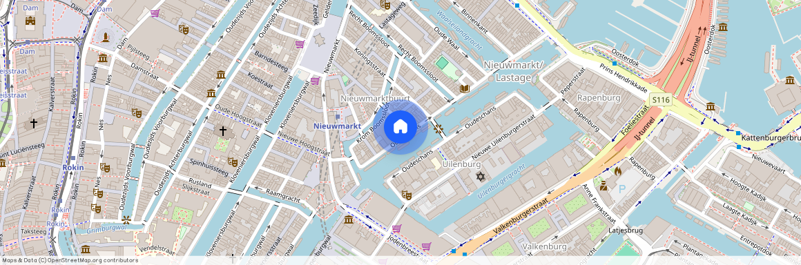 Nieuwmarkt/Lastage, 1011 LD, Oudeschans, Amsterdam