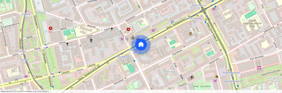 Warszawa, Wola, Mirów, Aleja, Solidarności