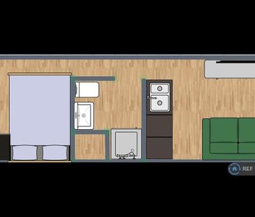 1 bedroom houseboat to rent - Photo 1