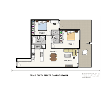 Spacious Apartment Living With 2 Balconies - Photo 6