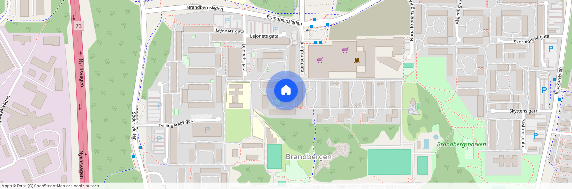 Brandbergen, Haninge, Stockholm, Lejonets Gata 356