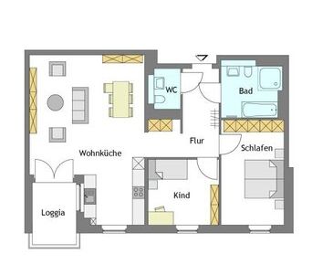 3-Zimmer-Wohnung in Mülheim-Winkhausen - Foto 1
