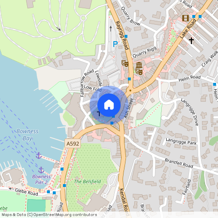 Flat 2, The Haven, Bank Road, Bowness-on-Windermere, LA23 2JW