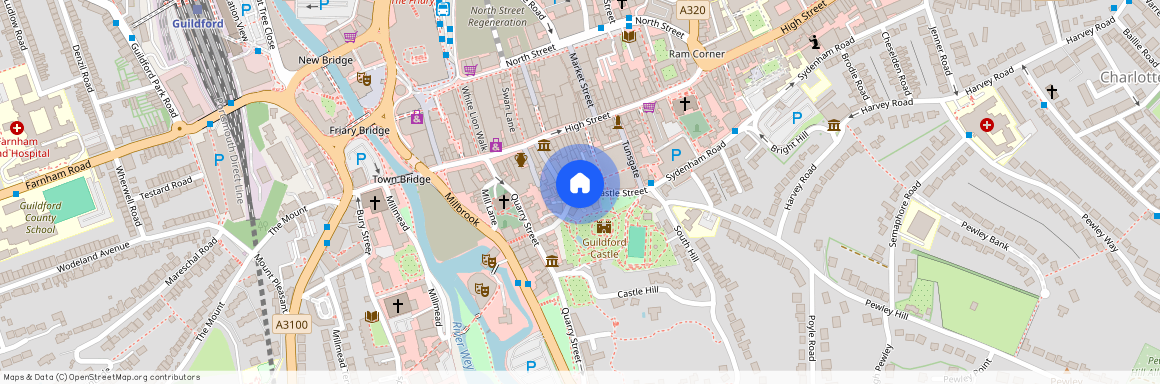 The Bolt Hole, 34 Castle Street, Surrey, GU1 3UW, Guildford