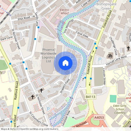 Drapers Field Canal Basin Coventry