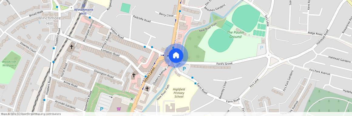 1 Fords Grove, Winchmore Hill