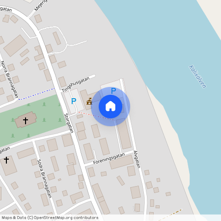 Overkalix, Älvgatan 4, lgh 1102, en trappa upp.