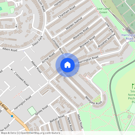 Harrington Road, SE25, London