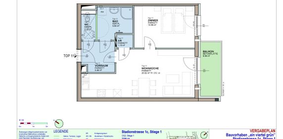 2-Zimmer-Wohnung mit Balkon, Top 11 - Photo 2