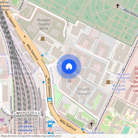 ul. Rakowicka, Przedmieście Warszawskie, Stare Miasto, Kraków, małopolskie