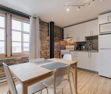 Loft entièrement meublé à louer Vieux-Québec février 2026 - Photo 3