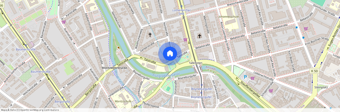 Nordstraße 1, 99089 Erfurt OT Andreasvorstadt