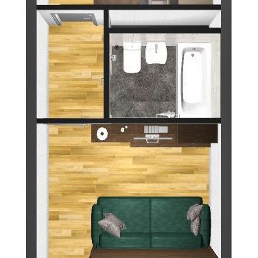 Kleine Wohnung in Berufsschulnähe - Photo 2