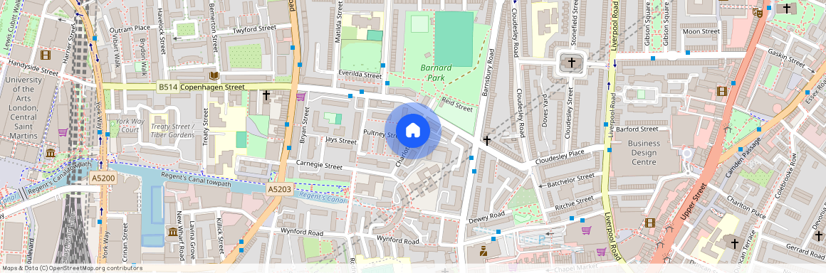 Charlotte Terrace, Angel, London N1