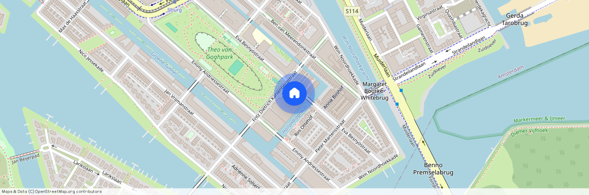 Eva Besnyöstraat 298, Theo van Goghparkbuurt, 1087LM, Amsterdam