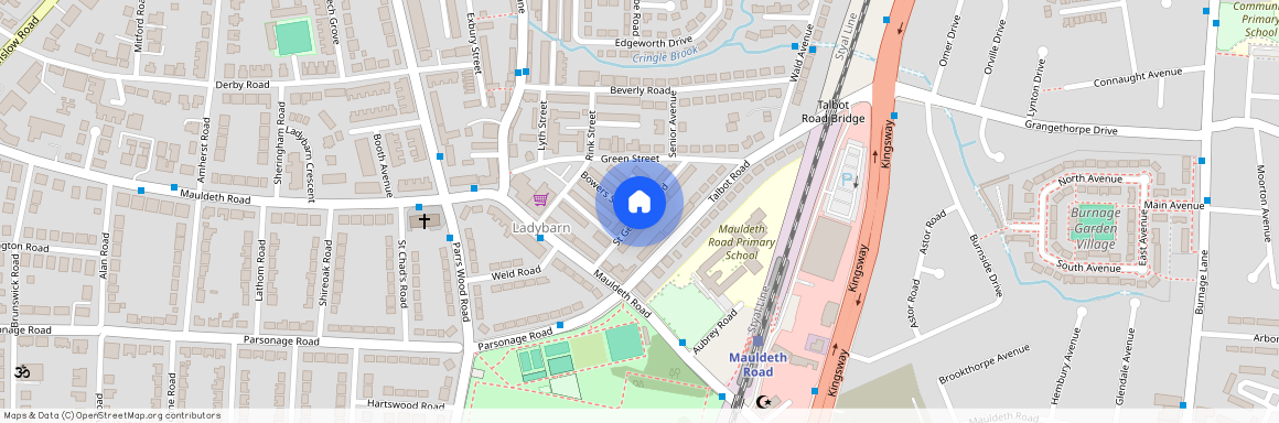 St. Georges Road, Ladybarn, Manchester, M14