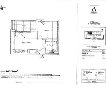 Location Appartement 2 pièces 36m² FABREGUES 34690 - Photo 3