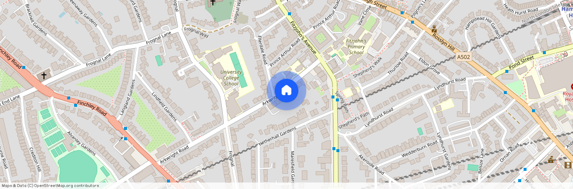 9 Arkwright Road, Hampstead, London NW3