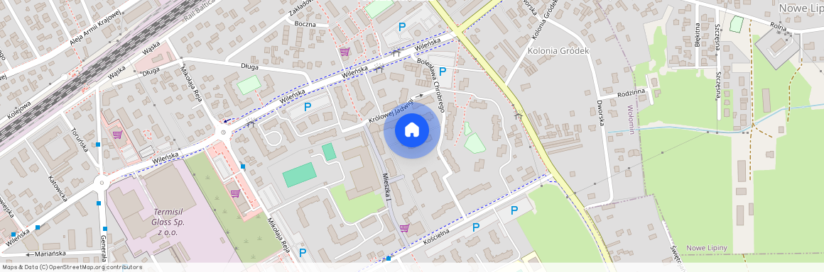 Wołomiński, Wołomin, Chrobrego