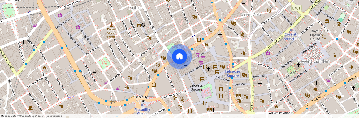 Shaftesbury Avenue, Soho, W1D