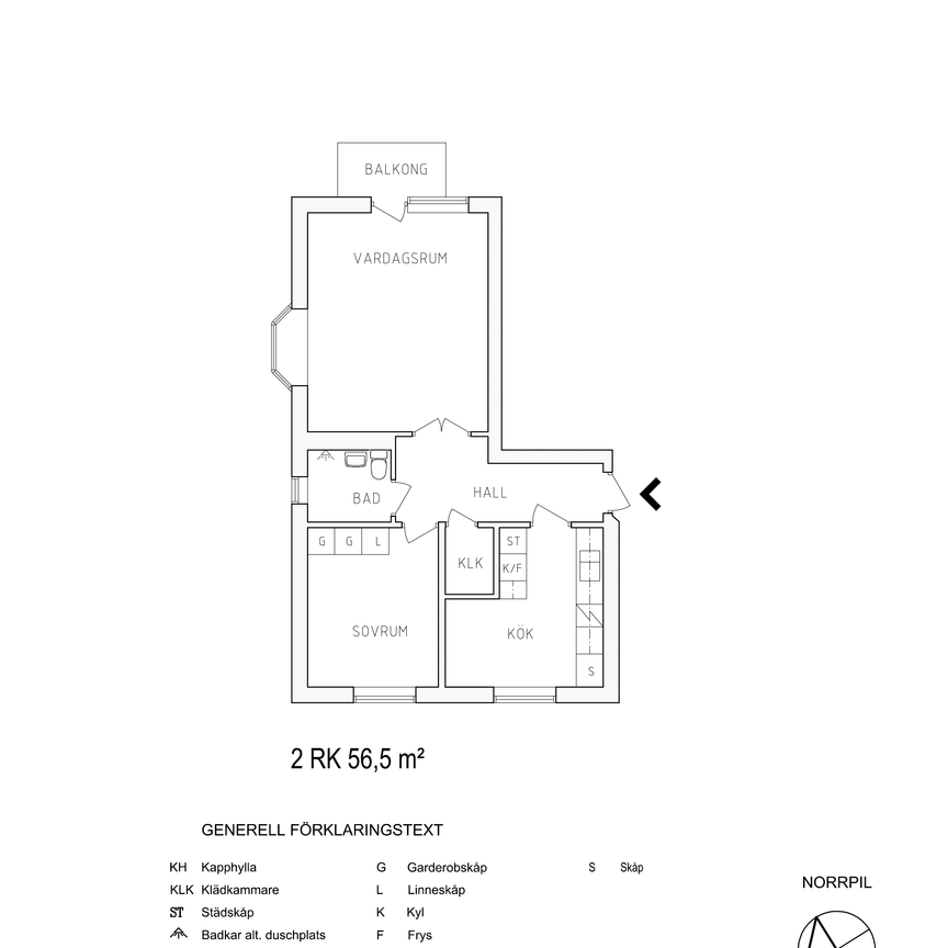 Fredriksdalsvägen 8 A, våning 2 - Photo 1