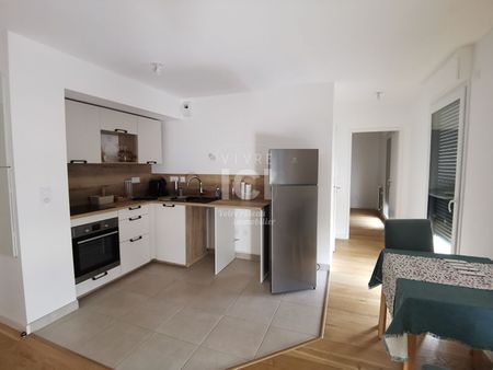 Appartement meublé Nantes 2 pièce(s) 41 m2 avec balcons et place de parking - Photo 2