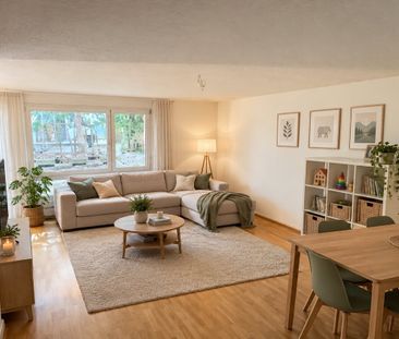 Helle 4.5-Zimmer-Wohnung im Erdgeschoss mit Gartensitzplatz - Photo 3