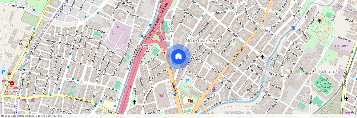 Στρατηγού Μακρυγιάννη Ιωάννη 15, 143 43 Νέα Χαλκηδόνα, Κέντρο (Νέα Χαλκηδόνα)